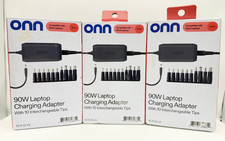 Onn Universal 90W Laptop Charger with 10 Interchangeable Tips (100009089) picture