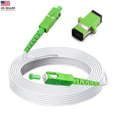 30 Meters SC/APC to SC/APC Fiber Optic Internet Cable, Armored Single Mode Patc picture