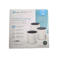 TP-Link Deco X25 AX1800 WiFi 6 Whole Home Mesh System 3-Pack NEW SEALED picture