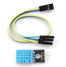 Digital Temperature & Humidity Sensor Probe DHT11 Module Arduino PIC AVR Cables picture