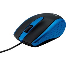 Verbatim Corded Notebook Optical Mouse - Blue (99743) picture
