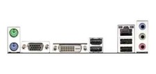 I/O Asrock H61m-dgs Rev G/a 2.0 Motherboard Backplate IO picture