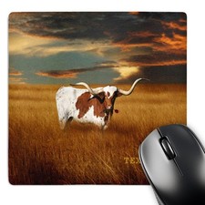 3dRose LLC 8 x 8 x 0.25 Inches Mouse Pad, a Texas 8L x 8W inches, Multicolor picture