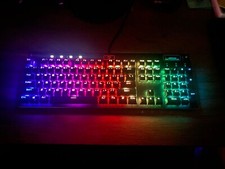 Tomoko Gaming RGB Mechanical Keyboard I-910 LG Waterproof Wired Aluminum Pictek picture