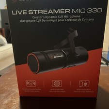 AVerMedia AM330 Live Streamer MIC 330 - Cardioid Dynamic XLR Microphone picture
