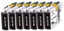 BLACK XL Ink Cartridges Compatible with LC203 MFC-J480DW MFC-J5620DW MFC-J880DW picture