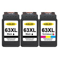 63 XL Ink Cartridges for HP Deskjet 1113 2133 3633 1114 2134 3634 2136 3635 2137 picture