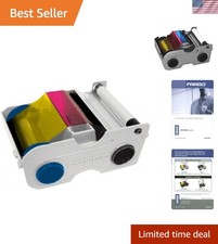 Eco-Friendly Fargo Ymcko Ribbon Cartridge - 250 Images with Cleaning Roller picture
