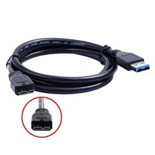 USB 3.0 PC Cable For LaCie Rugged mini 2TB LAC9000298 4TB LAC9000633 Hard Drive picture