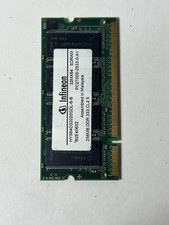 Infineon 256MB DDR 333 SDRAM 168pin DIMM 32MX64 PC2700S-2533-0-A1 hys64d32020gdl picture