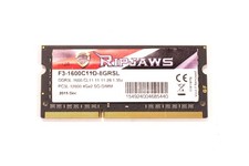 G.Skill 4GB 2Rx4 PC3-12800 DDR3L-1600 Laptop Memory P/N: F3-1600C11D-8GRSL picture