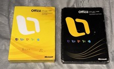 Microsoft Office MAC 2008 Business Edition Retail box Home Student Lot Both picture