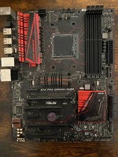 ASUS 970 PRO GAMING/AURA AM3+ Overclocking ATX Motherboard DDR3 M.2 I/O Tested picture