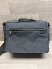Samsonite Modern Utility Messenger Bag Laptop, Black Sleek Design Dividers picture