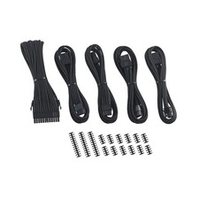 8+8 Series Classic ModFlex Sleeved Cable Extension Kit Black PC Modding picture