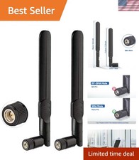 SMA Male 4G LTE Antenna 2-Pack - Perfect for Trail Cameras and Security Monitors picture