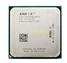 AMD FX-4100 FX-4130 FX-4170 FX-4300 FX-4350 Quad-Core Socket AM3+ CPU Processor picture