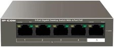 Tenda Ipcom Switch 5-Port 10/100MBPS Desktop PoE+ (30w per port) 58w Total picture