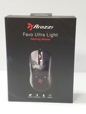 Arozzi Favo Ultra Lightweight RGB Gaming Mouse Honeycomb Design 7 Buttons NEW picture