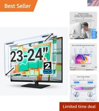 Blue Light Blocking Screen Protector Panel for 23, 23.6, 23.8, 24 inch Diagon... picture