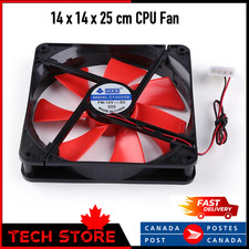 NEW 140mm x 140mm x 25mm 1200 RPM DC Fan 4 PIN 2 wire C12025B CPU Cooling Fan CA picture