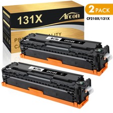 2 PK CF210A 131A Black Toner Cartridges For HP Color Laserjet Pro 200 MFP M276nw picture
