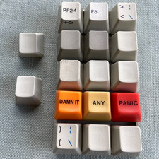IBM Mechanical Keyboard Model M Key Button Damn it Panic Any Numpad Vintage VTG picture