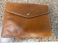 Patricia Nash Group Heritage Style A81201 Tan Midi Tech IPAD Portfolio NWT Brown picture