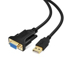 FTDI USB to RS232 DB9 Serial Adapter Cable 3.3FT 1M USB Serial Adapter Converter picture