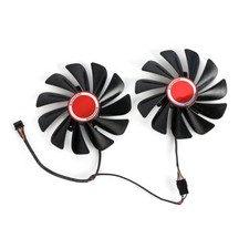 CF1010U12S 95mm Pair GPU Fans For AMD Radeon XFX 580 RX580 RX590 Vega Dual  picture