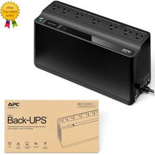 APC BE600M1 UPS Battery Backup Surge Protector 600VA 330W Computer Router - NEW picture