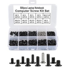 500pcs M2 M2.5 M3 Laptop Screws Kit, SSD M.2 Screws, Phillips Flat Head Tiny/... picture