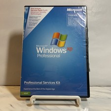 Microsoft Windows XP Professional Upgrade Services Kit CD w/Key – Vintage 2000s picture
