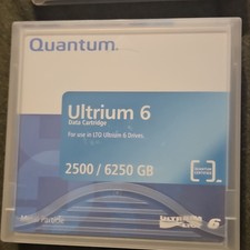 9x (9 of) Quantum Ultrium 6 Data Cartridge 2500/6250GB Metal Particle LTO-6 picture