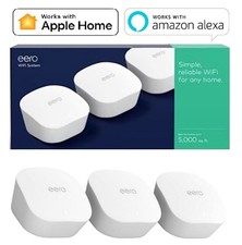 Amazon eero TrueMesh 3-Pack Router Dual-Band WiFi MU-MIMO 550Mbps Alexa Dual-LAN picture