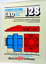 COMMODORE 128 -- CAD COMPUTER AIDED DESIGN (ABACUS - BOOK) #3EN picture