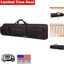 88 Key Waterproof Keyboard Case Soft Adjustable Shoulder Straps 54 x 14 x 7 picture