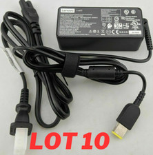 LOT 10 GENUINE LENOVO THINKPAD AC Adapter Power Charger 45W X1 T450 T460 T470 picture