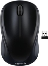 Logitech M317 Wireless Mouse 2.4 GHz 1000DPI Optical Tracking USB Receiver Black picture