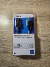 Belkin 6 FT Computer AC Power Cable Connect Supply Cord For MICROSOFT XBOX 360 picture