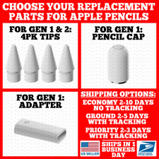 Replacement Tip/Cap/Charging Adapter for Apple Pencil 1st/2nd Gen 1/2 Pen Nib picture