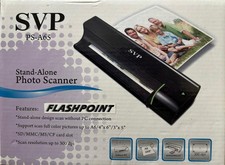 SVP PS-A65 Stand-Alone Photo Scanner 300 DPI SD MMC MS CF JPEG UPC 859108001958 picture
