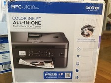 60 Page Printed Brother MFC-J1010DW Wireless Color  Inkjet Printer, All-in-One picture