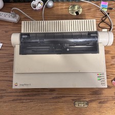 Apple ImageWriter II A9M0320 Printer Turns On ERROR - For Parts Or Restore picture