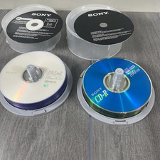 Sony Blank Recordable DVD-R 4.7GB 120 Min 15-Pack & CD-R 700MB 14-Pack Discs picture