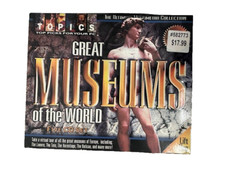 SEALED Great Museums Of The World, 1999 Big Box PC, CounterTop Software CD Win95 picture