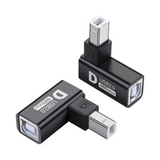 SinLoon USB 2.0 Type B Printer Adapter 90 Degree TypeB Male to Female Convert... picture