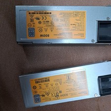 (2)HP 800 Watt High Efficiency Platinum Hot Plug Power Supply DPS-800AB-11 A picture
