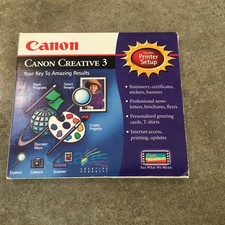 Canon Creative 3 & Printer Setup Windows 95 & 3.1 picture