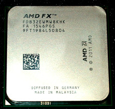 AMD FX-8320E  3.2 GHz 8-CORE 95 WATT PROCESSOR, FD832EWMW8KHK, AM3+, US SELLER picture